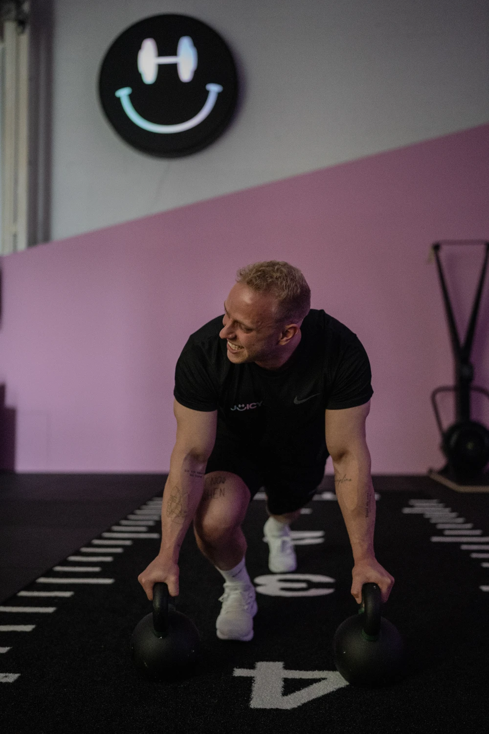 LP Personaltrainer, Leroy Peltzer im Fitnessstudio