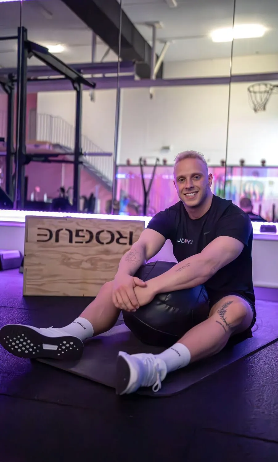 LP Personaltrainer, Leroy Peltzer im Fitnessstudio